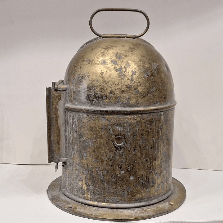 Caixa de Bitácula antiga para bússola  4