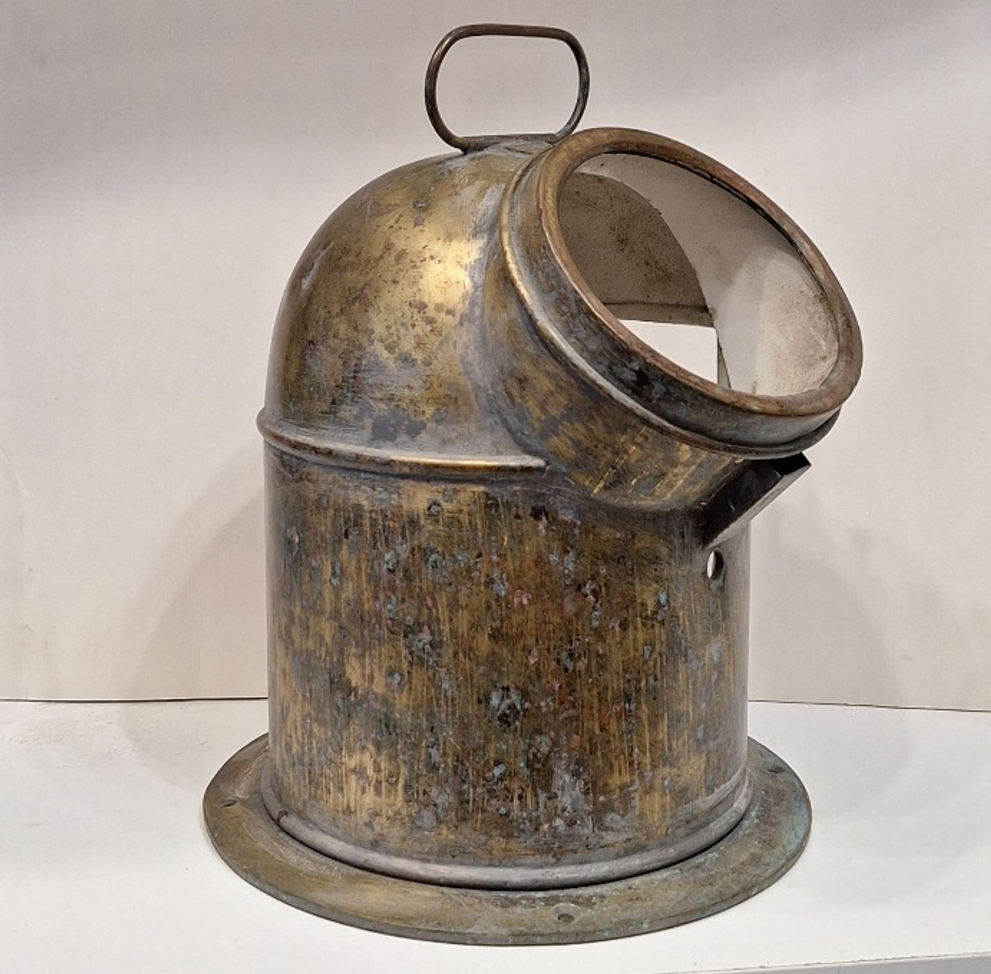 Caixa de Bitácula antiga para bússola  5