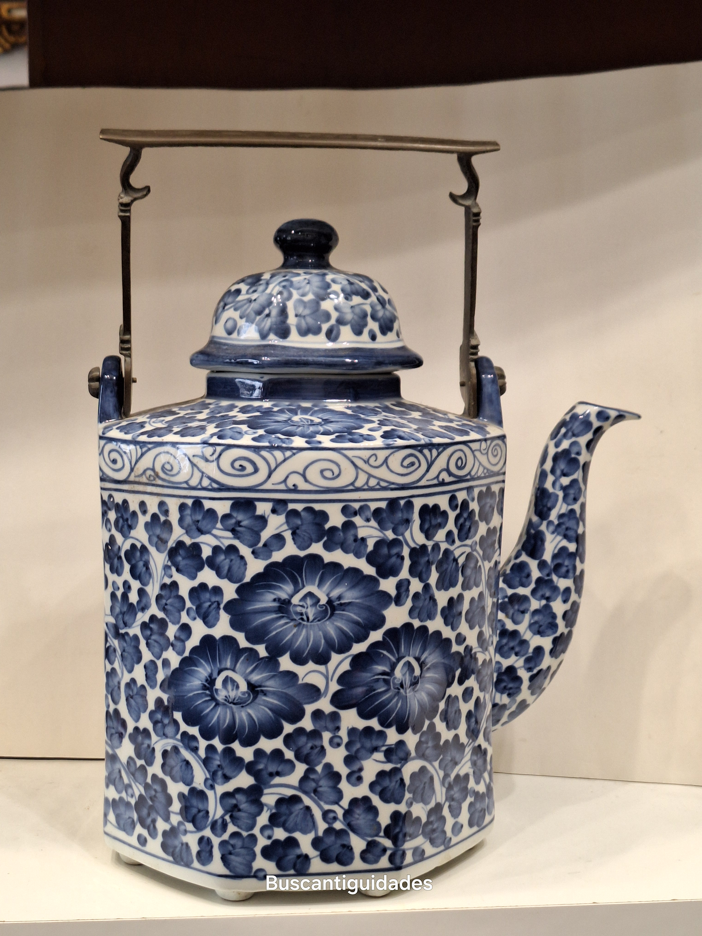 Grande bule em porcelana, Tailândia  12