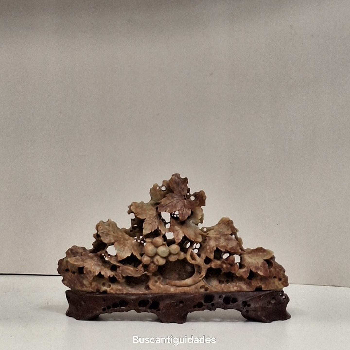 Escultura chinesa em pedra sabão 1