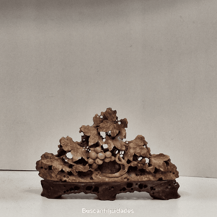 Escultura chinesa em pedra sabão 1