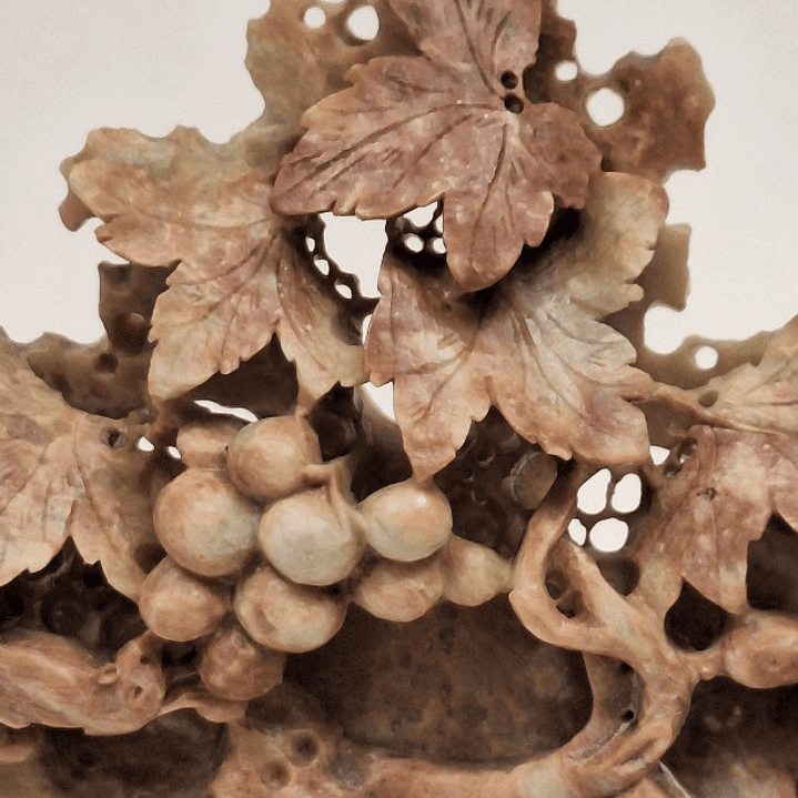 Escultura chinesa em pedra sabão 2