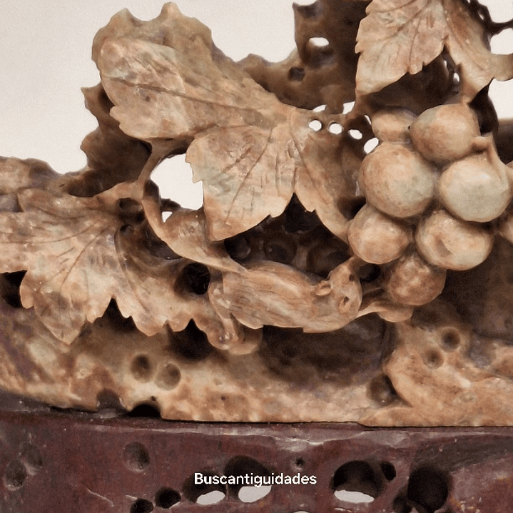 Escultura chinesa em pedra sabão 3