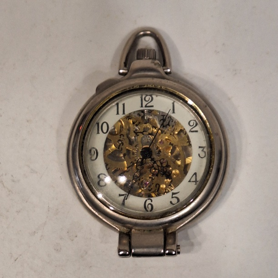 Relógio de bolso esqueleto  1