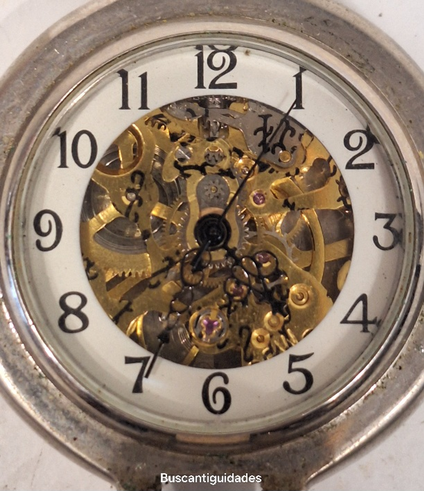 Relógio de bolso esqueleto  4