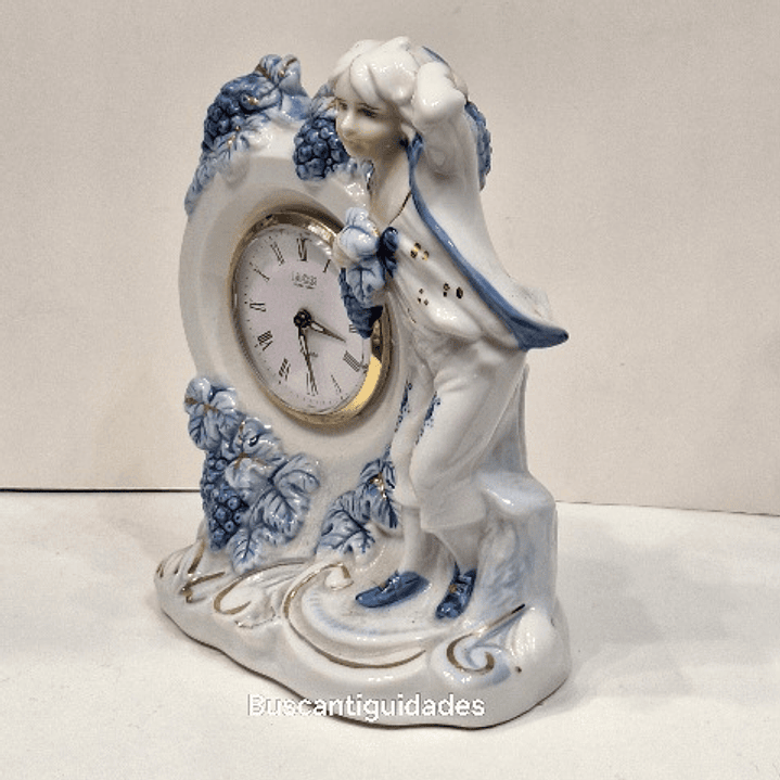 Relógio de mesa em porcelana Japonesa  2