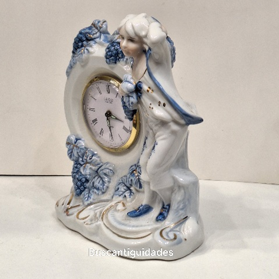 Relógio de mesa em porcelana Japonesa  2