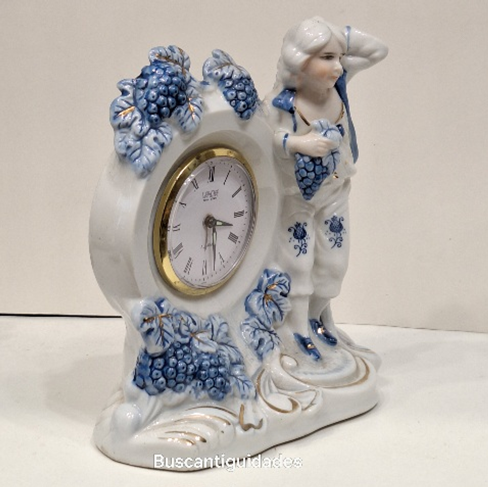 Relógio de mesa em porcelana Japonesa  3