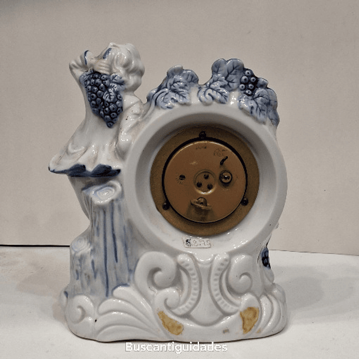 Relógio de mesa em porcelana Japonesa  5