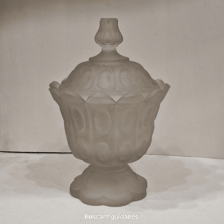 bomboniere de vidro fosco 1