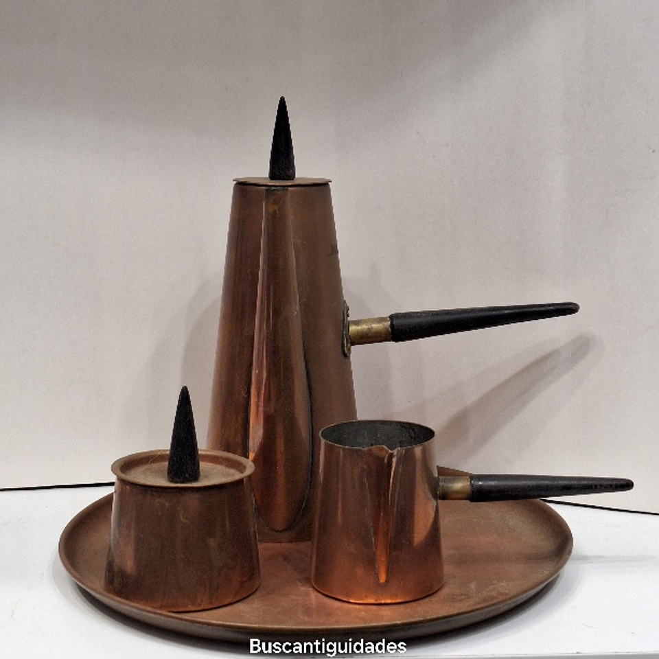 Baixela em cobre da B&M, Portugal  1