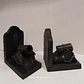 Bookends, madeira, canhão  - Thumbnail 2