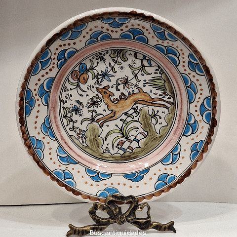 Medalhão em faiança, Venda Nova, Soure