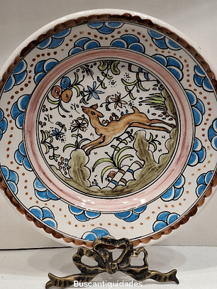 Medalhão em faiança, Venda Nova, Soure