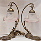 Par de candeeiros de mesa Art Nouveau  - Thumbnail 1