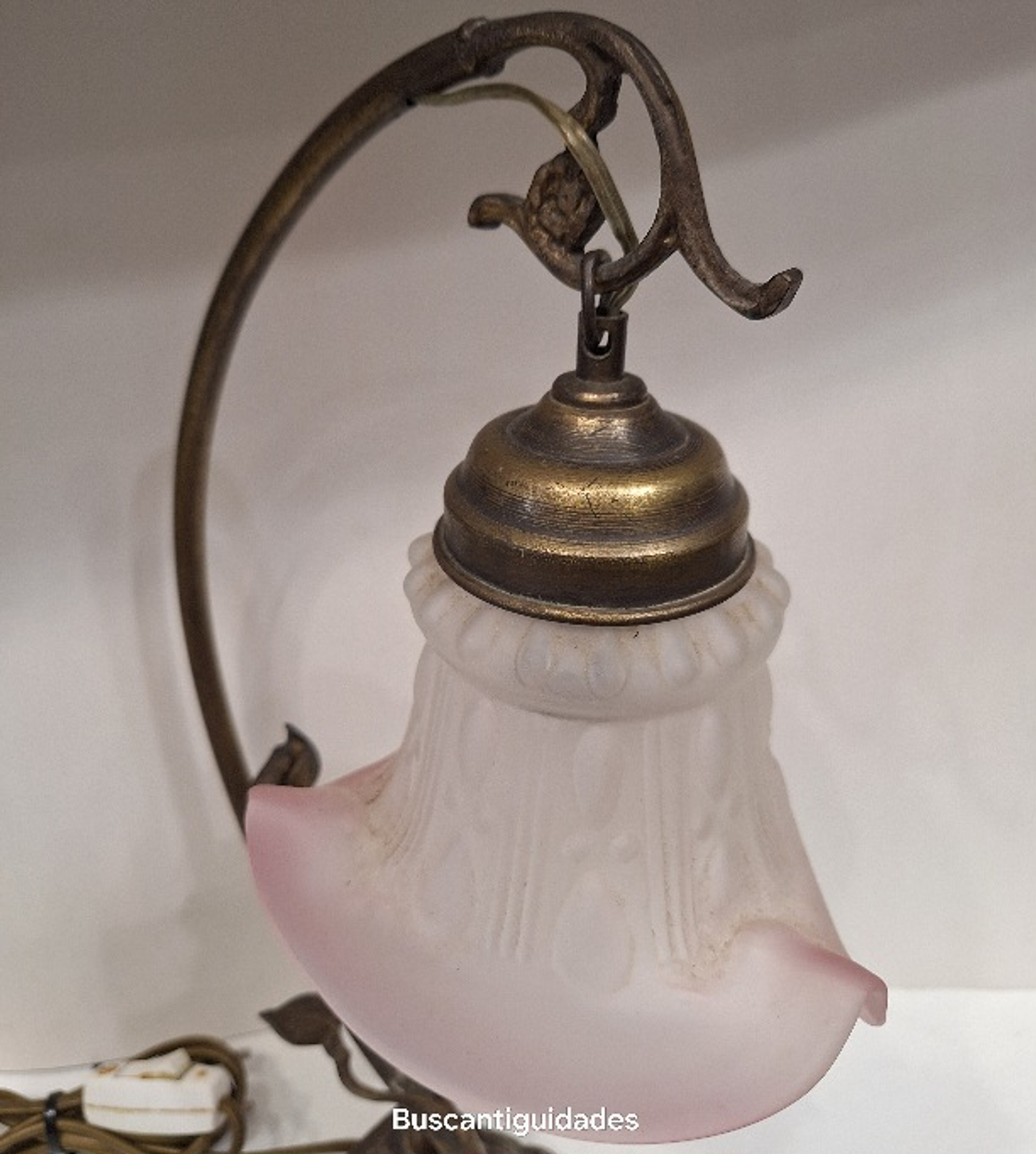 Par de candeeiros de mesa Art Nouveau  4