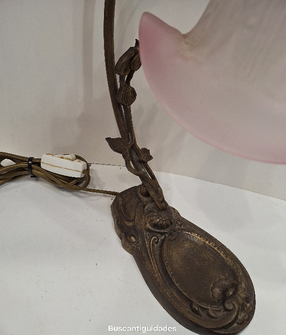 Par de candeeiros de mesa Art Nouveau  6