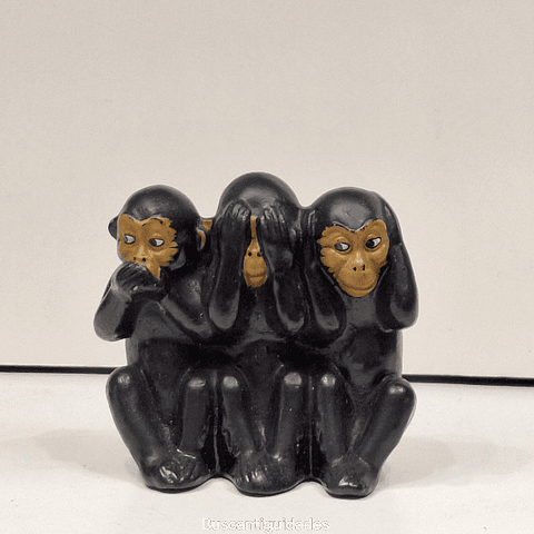 Os três macacos místicos Japoneses 