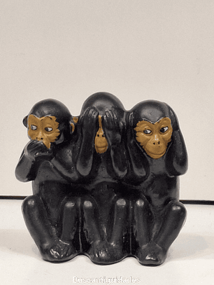 Os três macacos místicos Japoneses 