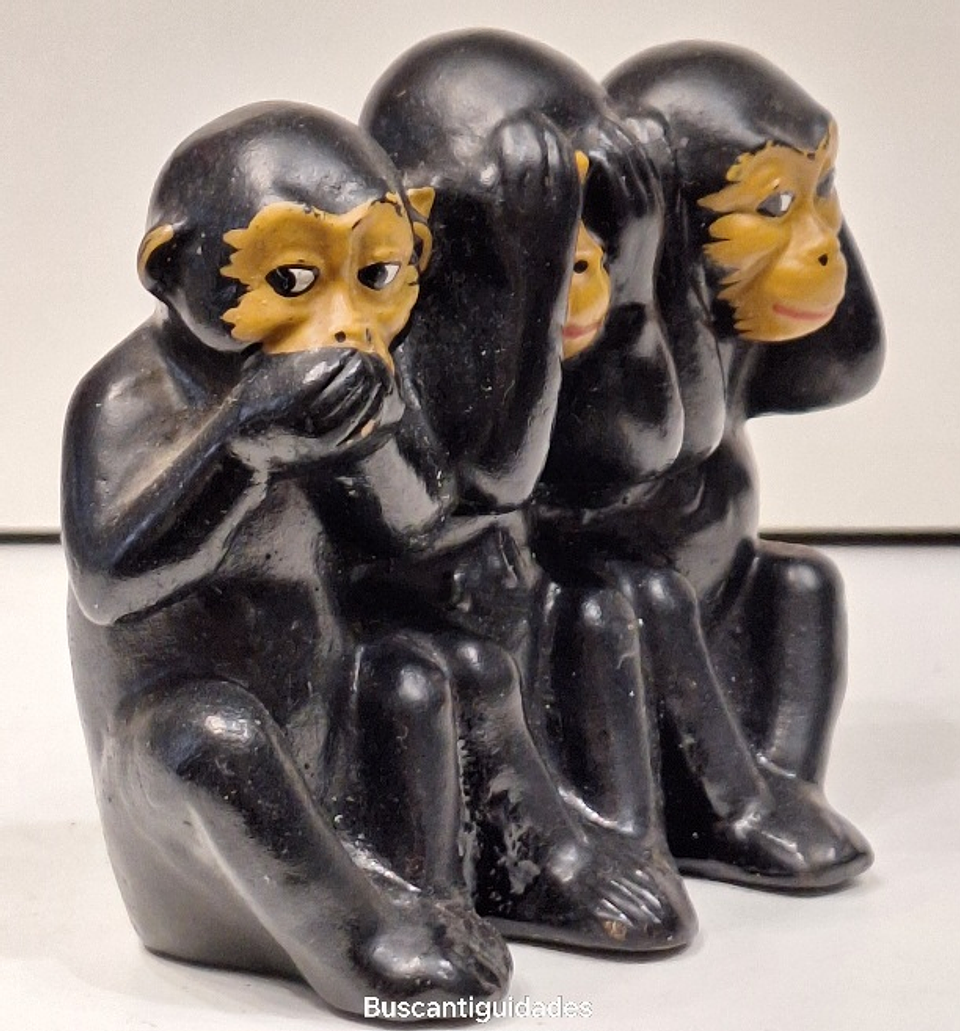 Os três macacos místicos Japoneses  2