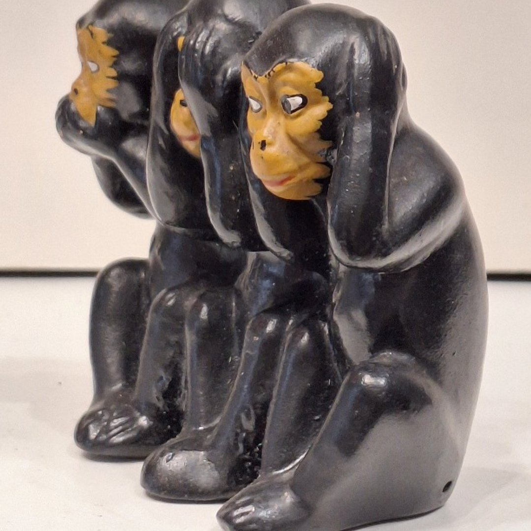 Os três macacos místicos Japoneses  3