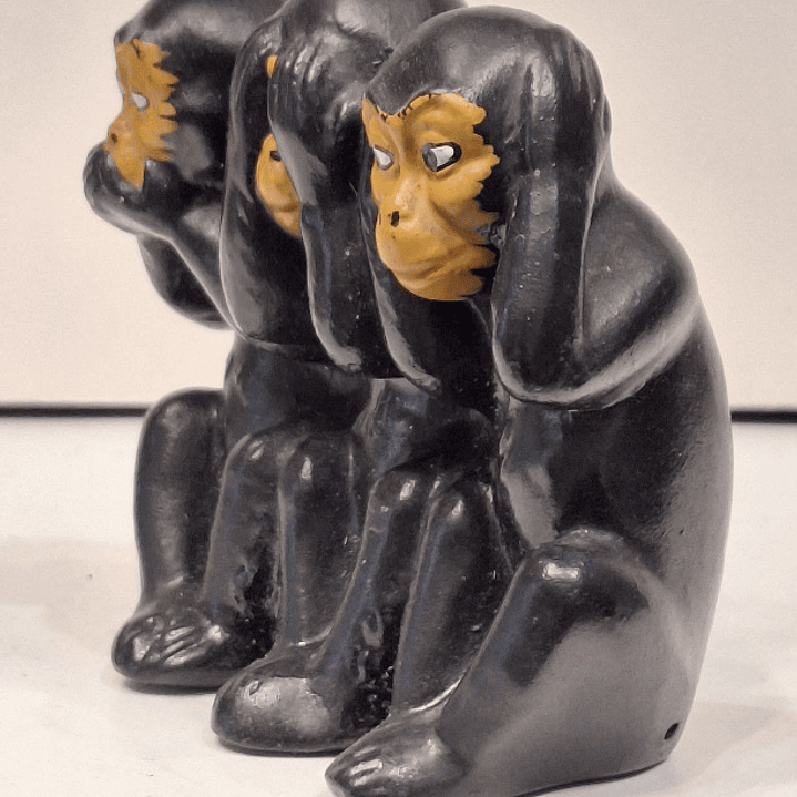 Os três macacos místicos Japoneses  3