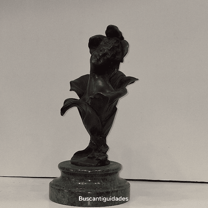 Escultura em bronze estilo art nouveau  11
