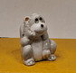 Estatueta vintage de macaco de porcelana - Thumbnail 3