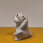 Estatueta vintage de macaco de porcelana - Thumbnail 8