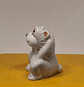 Estatueta vintage de macaco de porcelana - Thumbnail 8