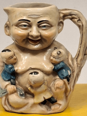 Mini caneca antropomórfica chinesa 