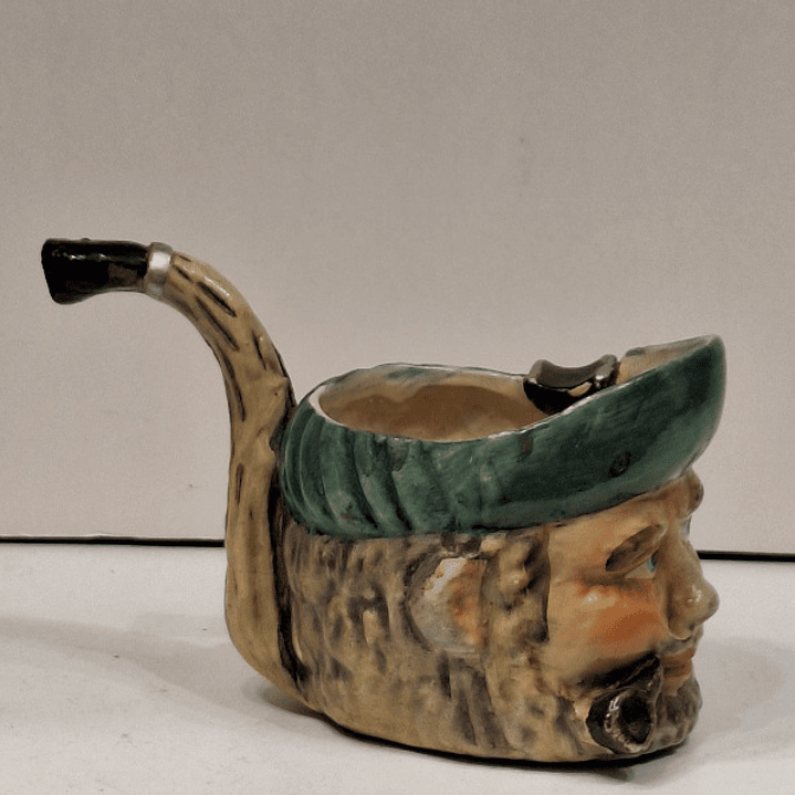 Cinzeiro, cachimbo antropomórfico, marinheiro  2