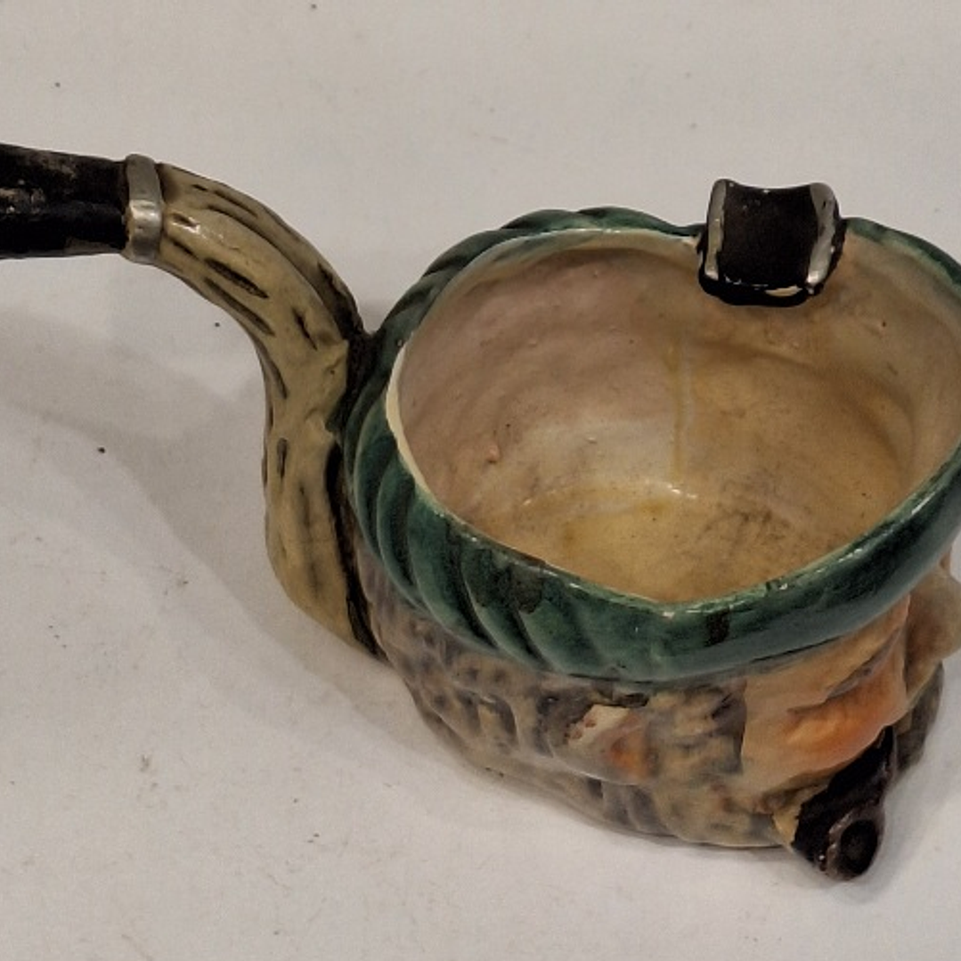 Cinzeiro, cachimbo antropomórfico, marinheiro  3