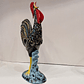 Galo em cerâmica policromada  - Thumbnail 2