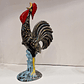 Galo em cerâmica policromada  - Thumbnail 3