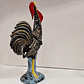 Galo em cerâmica policromada  - Thumbnail 4