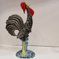 Galo em cerâmica policromada  - Thumbnail 6