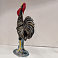 Galo em cerâmica policromada  - Thumbnail 5