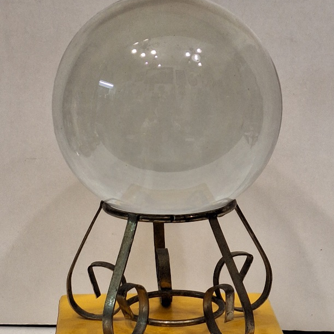 Bola em cristal transparente  1