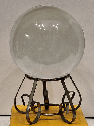 Bola em cristal transparente 