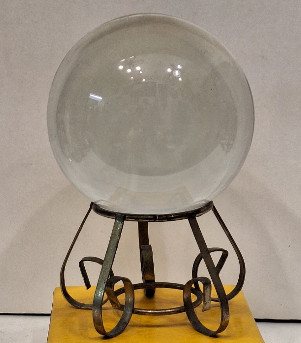 Bola em cristal transparente  1