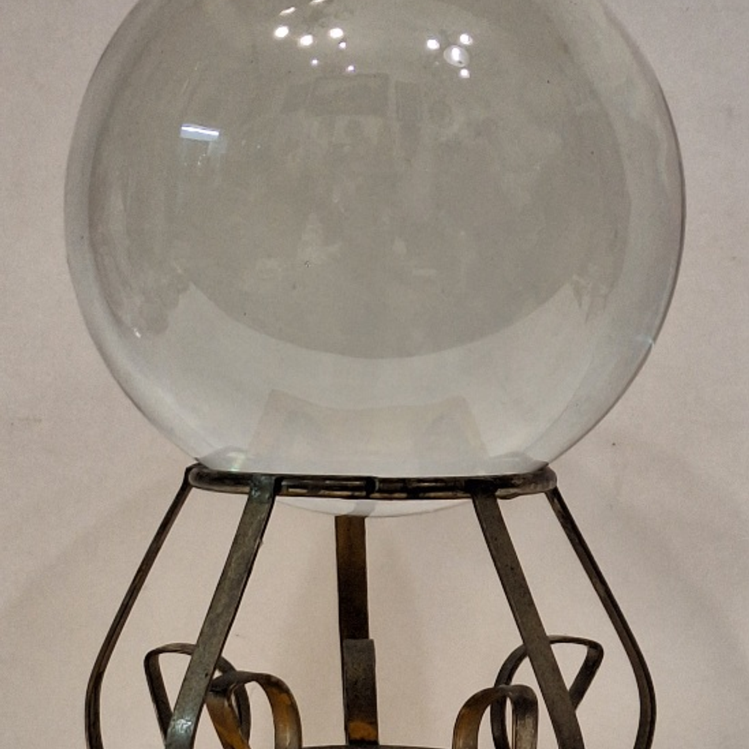 Bola em cristal transparente  2