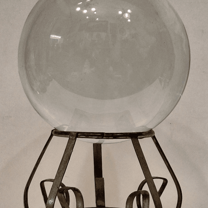 Bola em cristal transparente  2