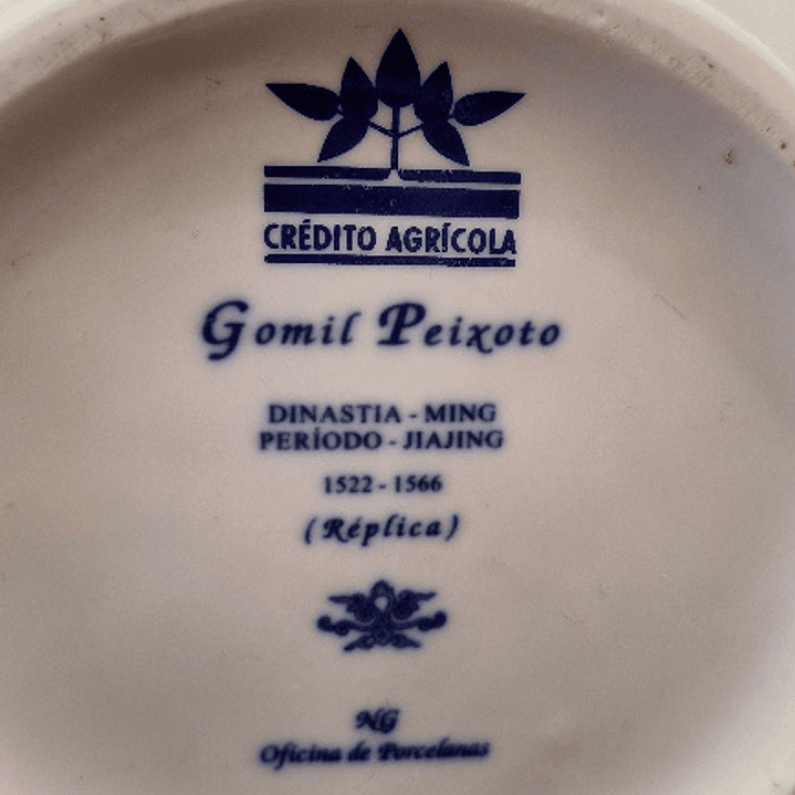 Gomil, Dinastia Ming, António Peixoto  3