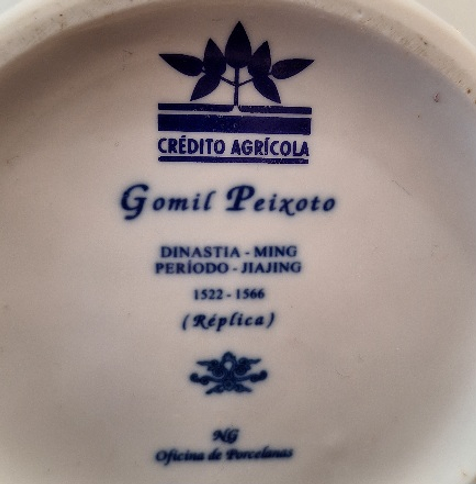 Gomil, Dinastia Ming, António Peixoto  3