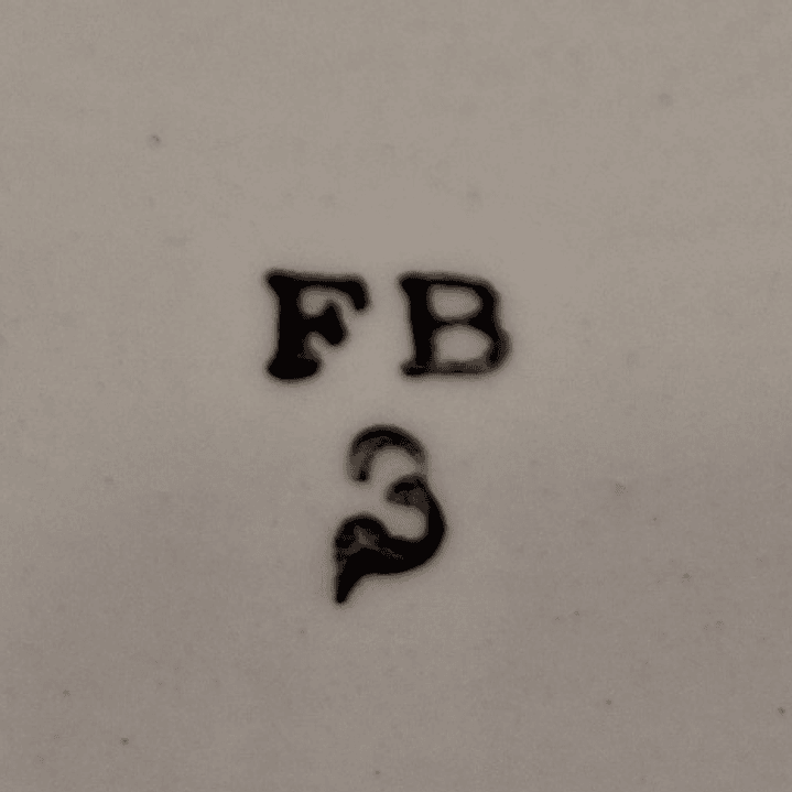 Prato em faiança francesa Badonviller 2