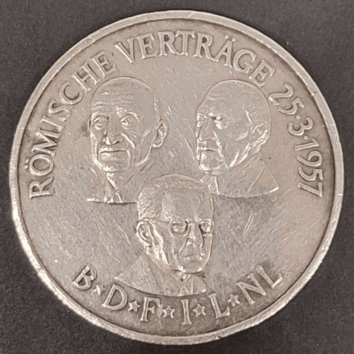 Moeda em prata - 10 ECU - 1987, Strasboug 1