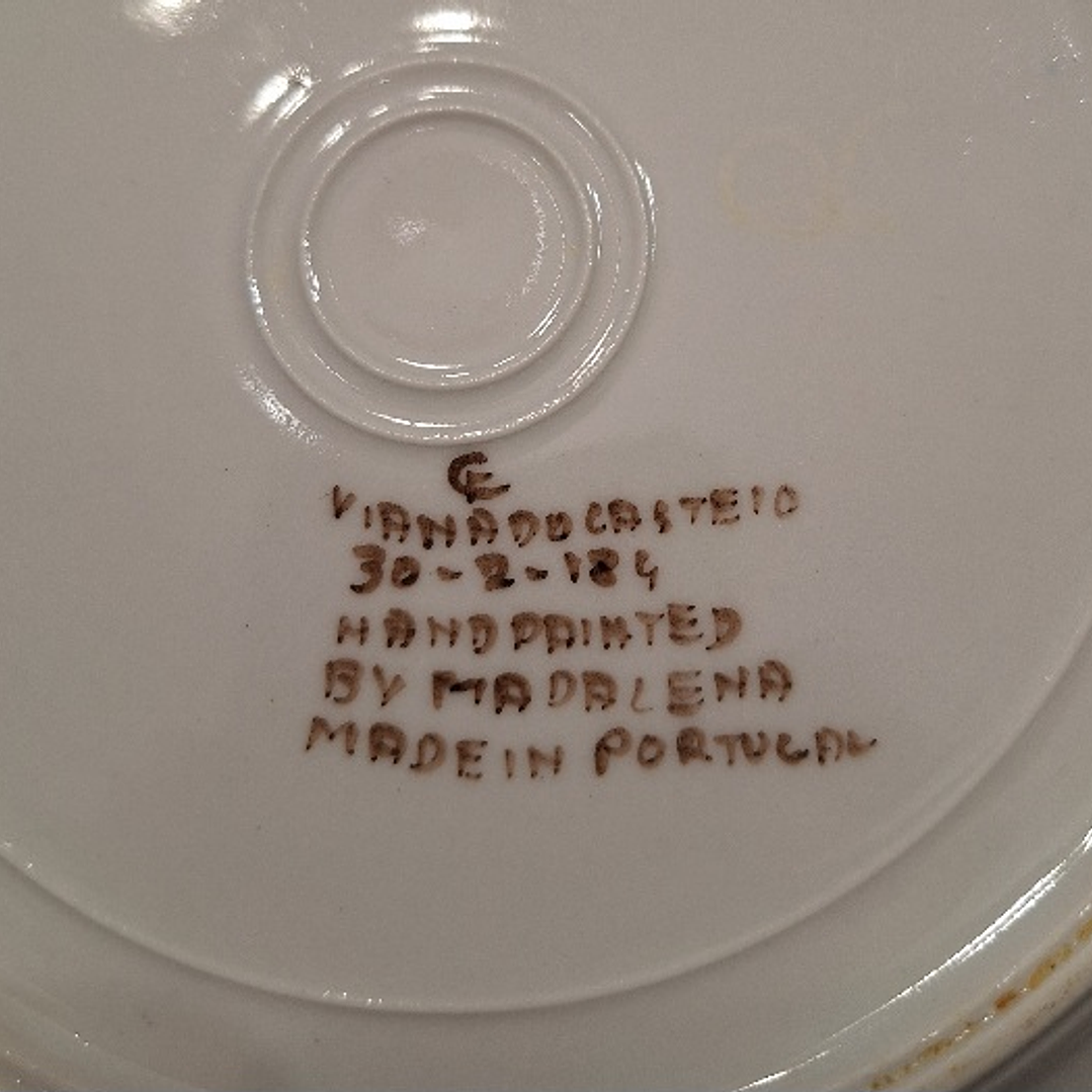 Prato de louça de Viana do Castelo  2