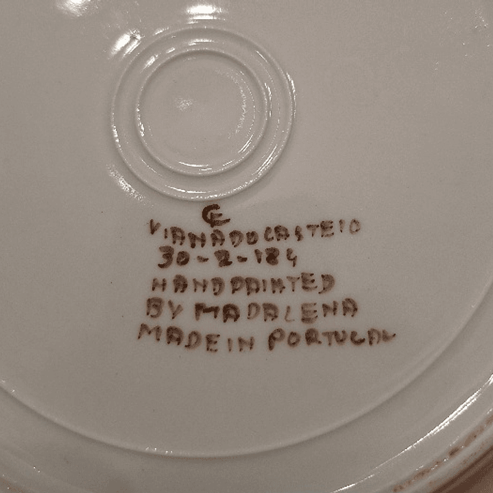Prato de louça de Viana do Castelo  2