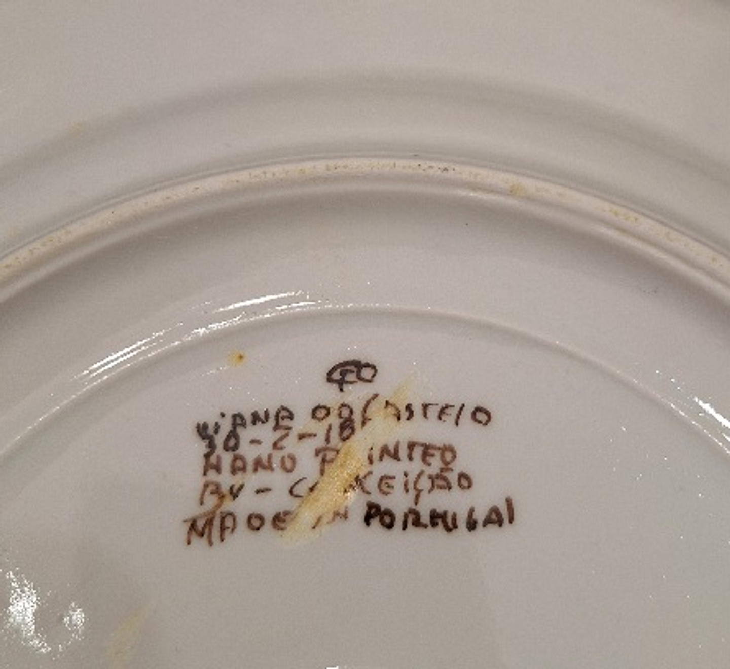 Prato em louça de Viana do Castelo  2